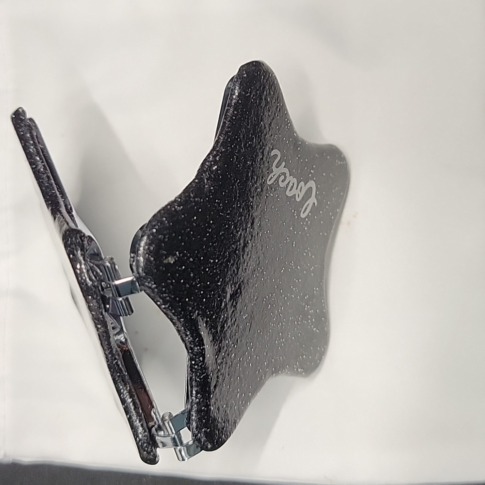Coach Glitter Star Compact Black Mirror NWT - Picture 3 of 6